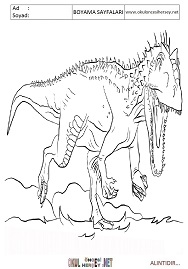 jurasic-world boyama sayfaları